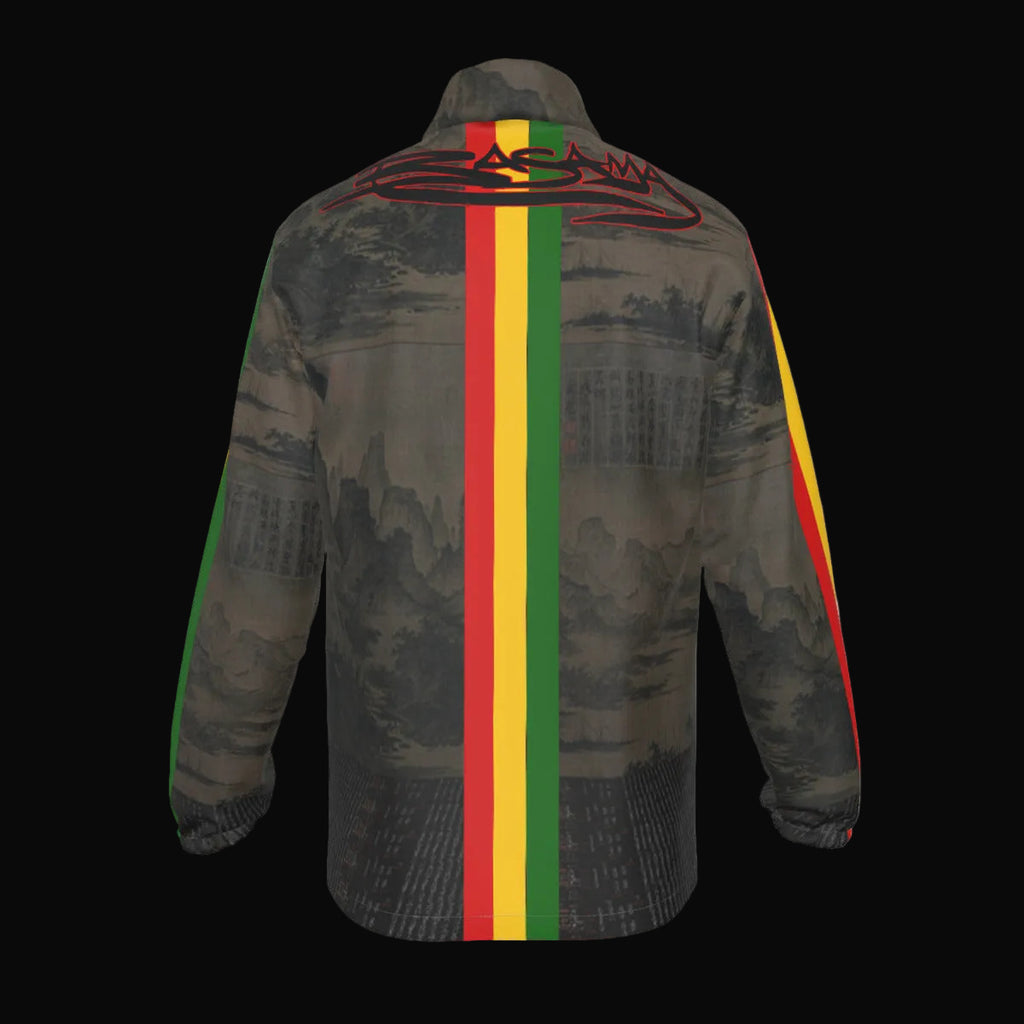 Red, Gold, and Green Mountain Jacket