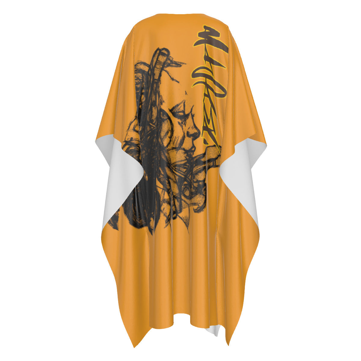 4 Million Years before Egypt faux Silk Caftan Robe