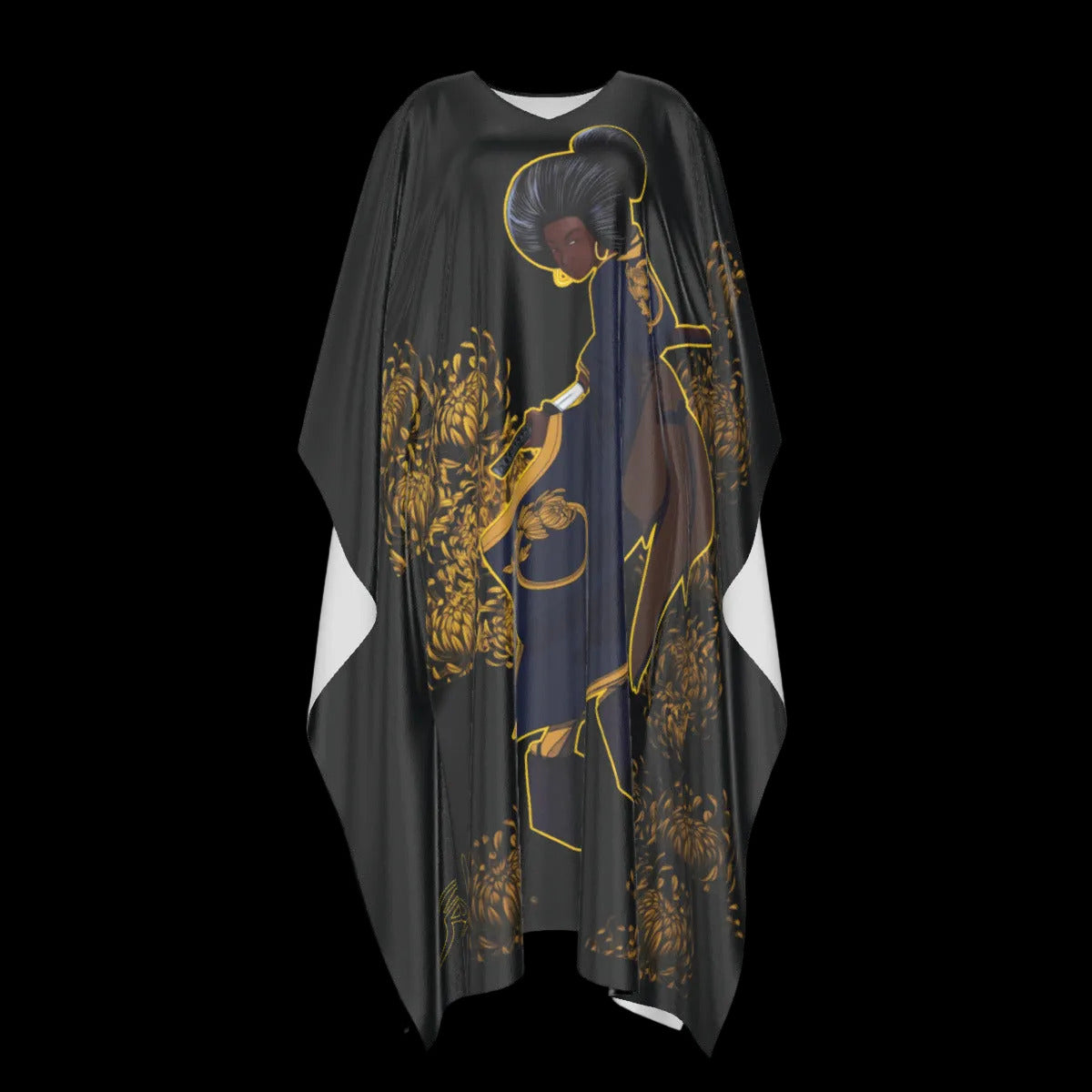 She and her Sword among the Chrysanthemum