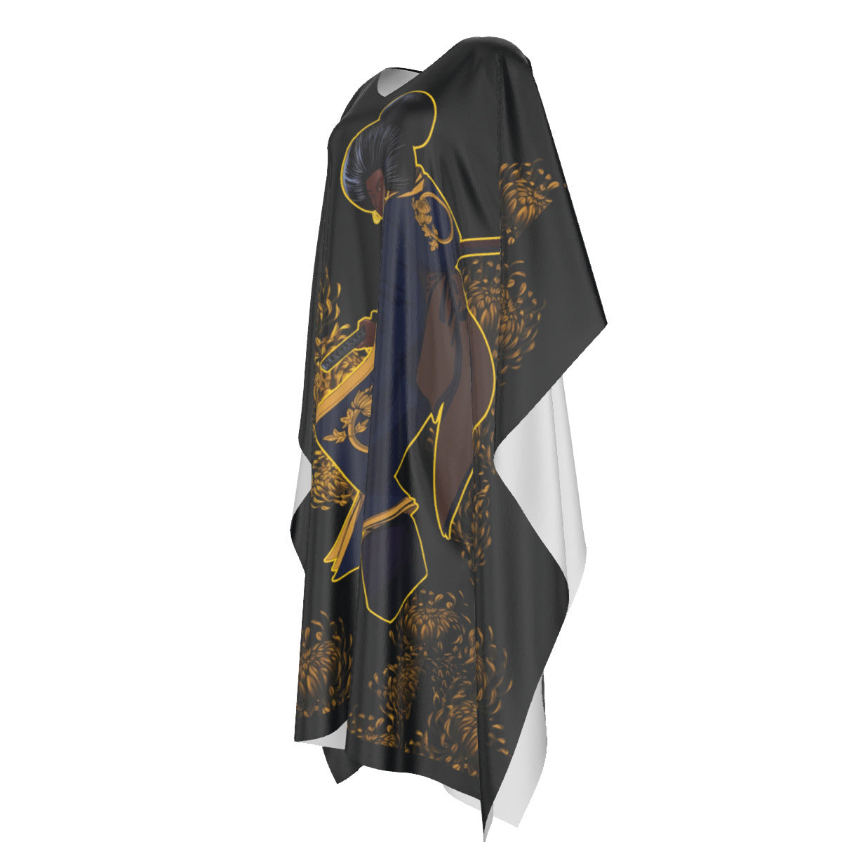 She and her Sword among the Chrysanthemum