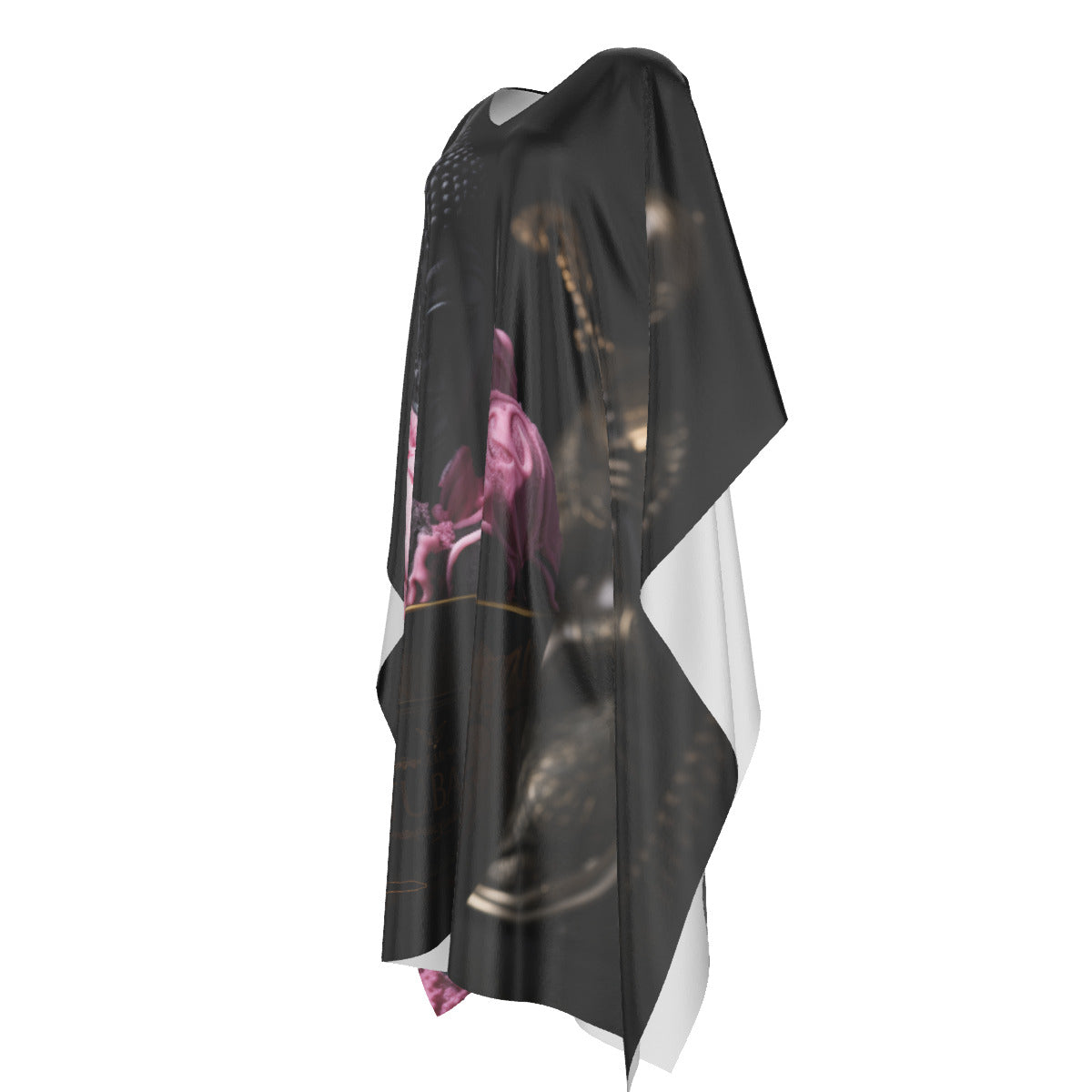 Budha Ice cream, Strawberry Faux silk Caftan