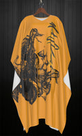 4 Million Years before Egypt faux Silk Caftan Robe