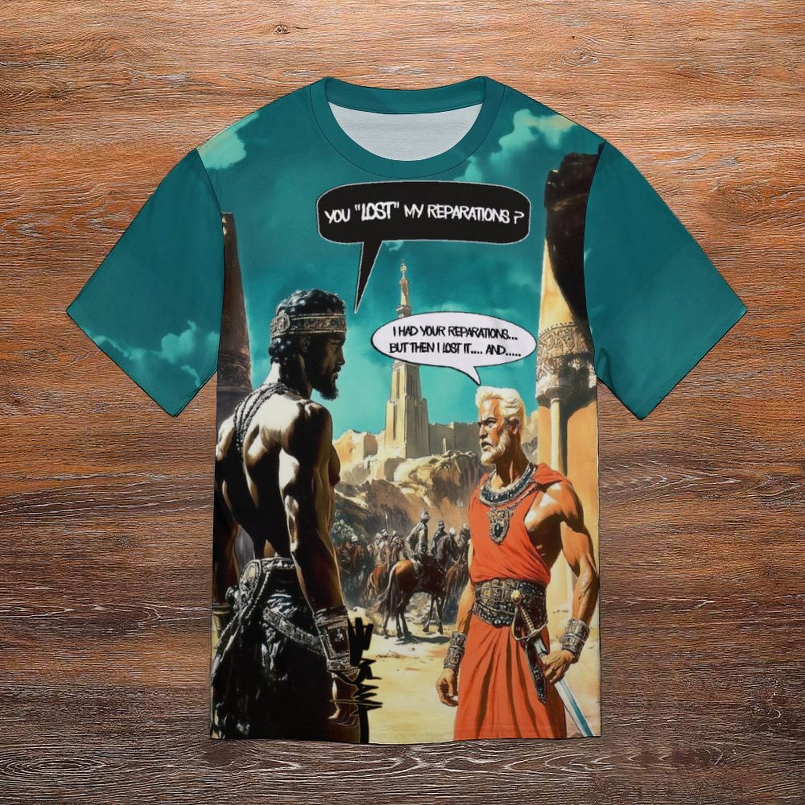 F U MEAN you LOST my reparations!