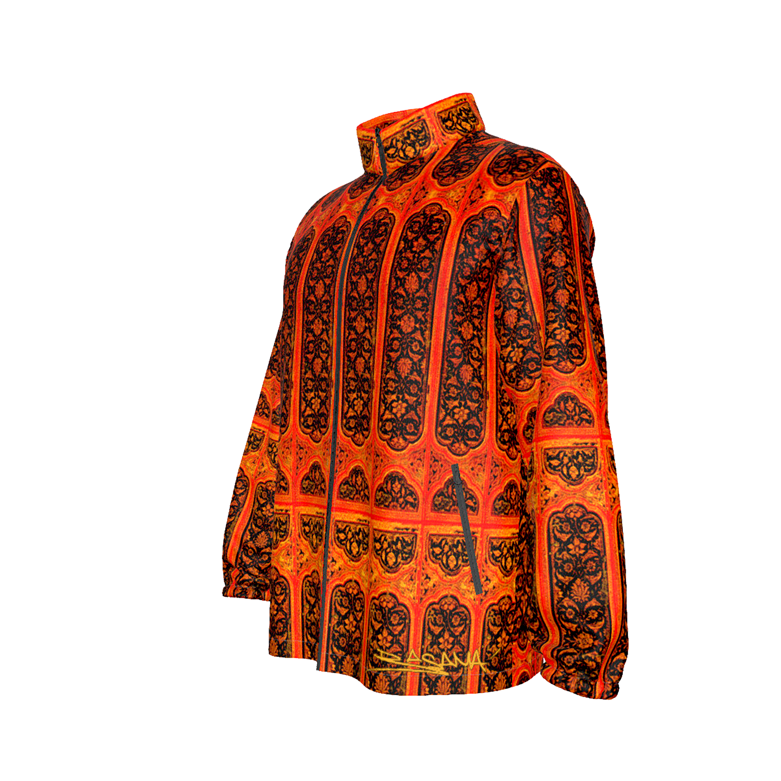 AMNIBLACK Original RED Tapestry Jacket