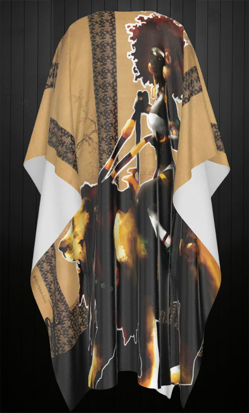 Asada faux Silk Caftan Robe